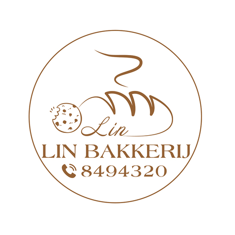 LIN BAKKERIJlogo設計