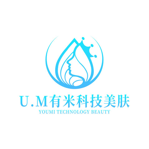 有米科技美肤logo设计