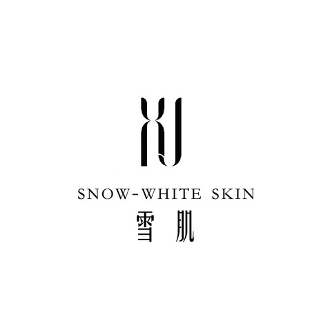 雪肌logo设计